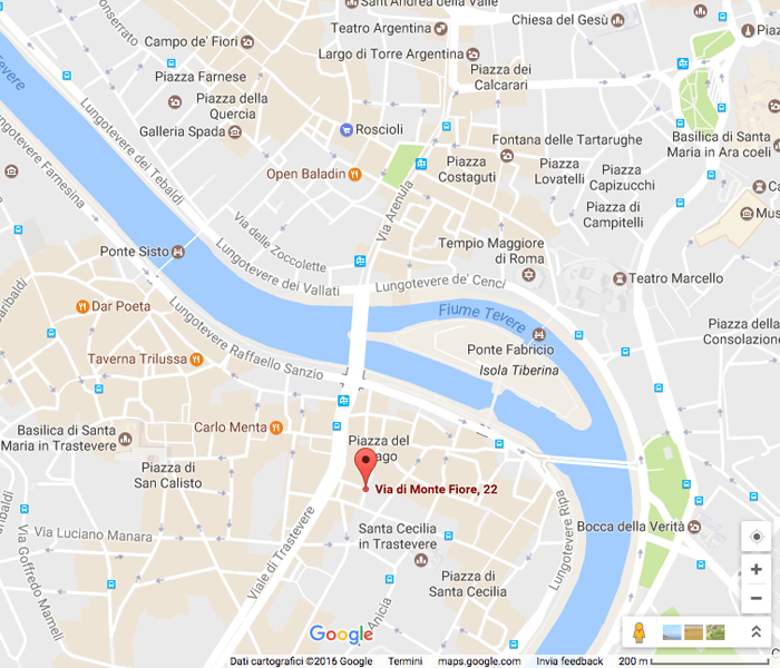 Google Map - Studio Legale D'Orsogna - Studio di Roma